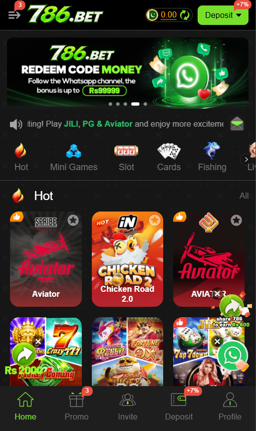 786.BET App - Play and win real rewards in Pakistan 3 786.bet