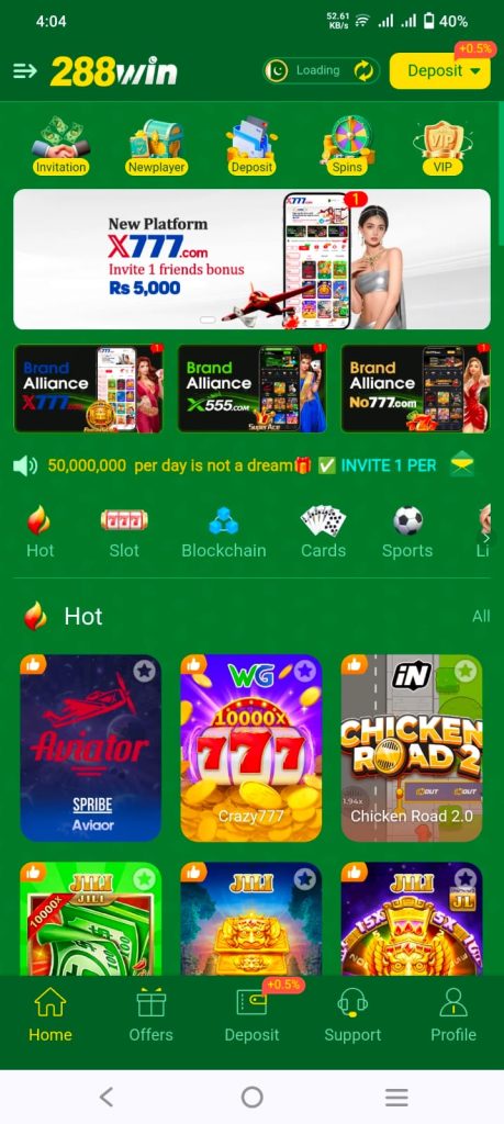 288Win gaming app ultimate winnings during nights! 4 288Win Apk gaming app download