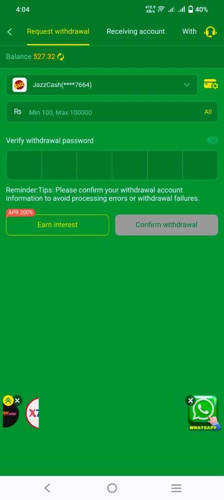 288Win gaming app ultimate winnings during nights! 3 288Win Apk gaming app download