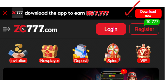The best online earning app (ZC777) in Pakistan! 4 ZC777 apk gaming app download