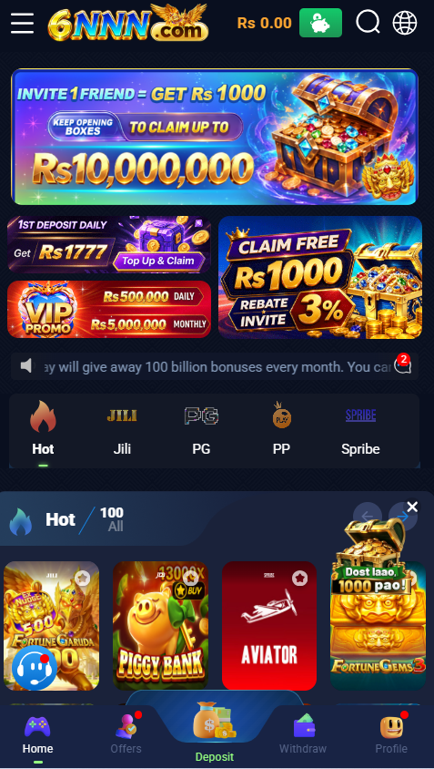6NNN free game for earn online in Pakistan 2 6nnn online earning games