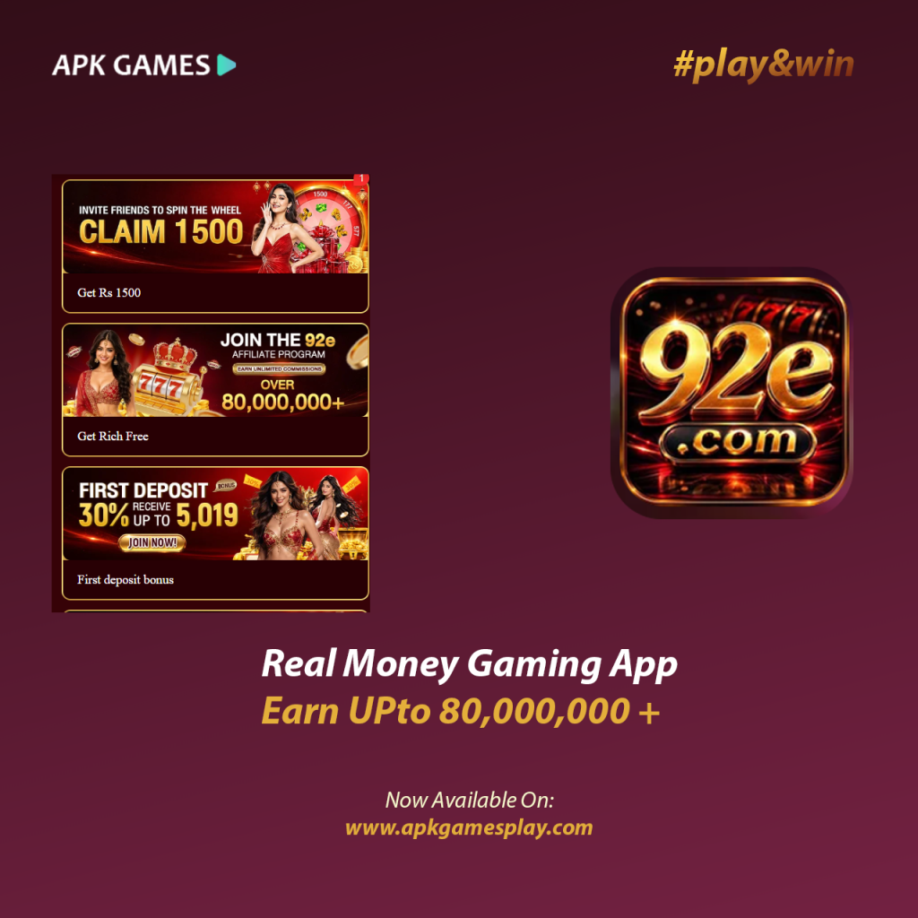 92e Game APK free online earning app 3 92e game apk media