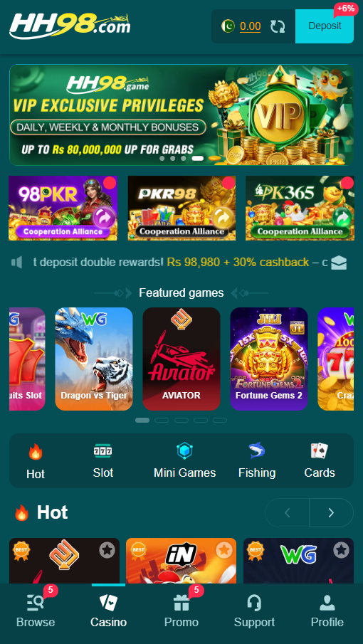 hh98 online earning game
