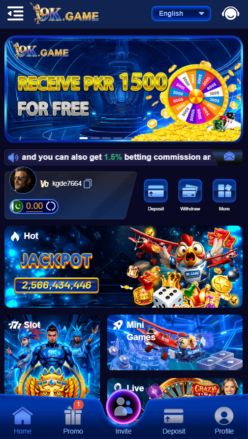 9k game - Real rewards for players in Pakistan 2 9k game apk1