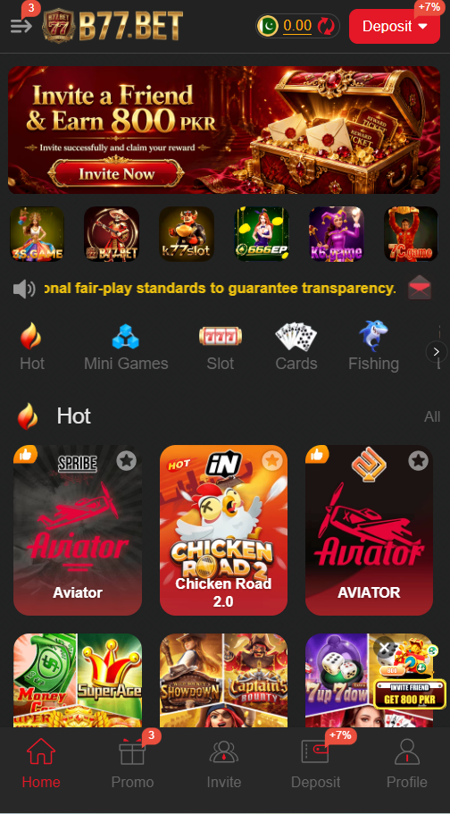 B77 game APK ( Real Earning Application ) in Pakistan 2 B77 game online earning