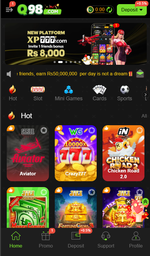 Q98.com game APK free download and user review ( New Earning Application ) 3 Q98 Game 2