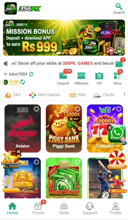 356PK App - Free game download ( Real Rewards ) 2 356PK APK1