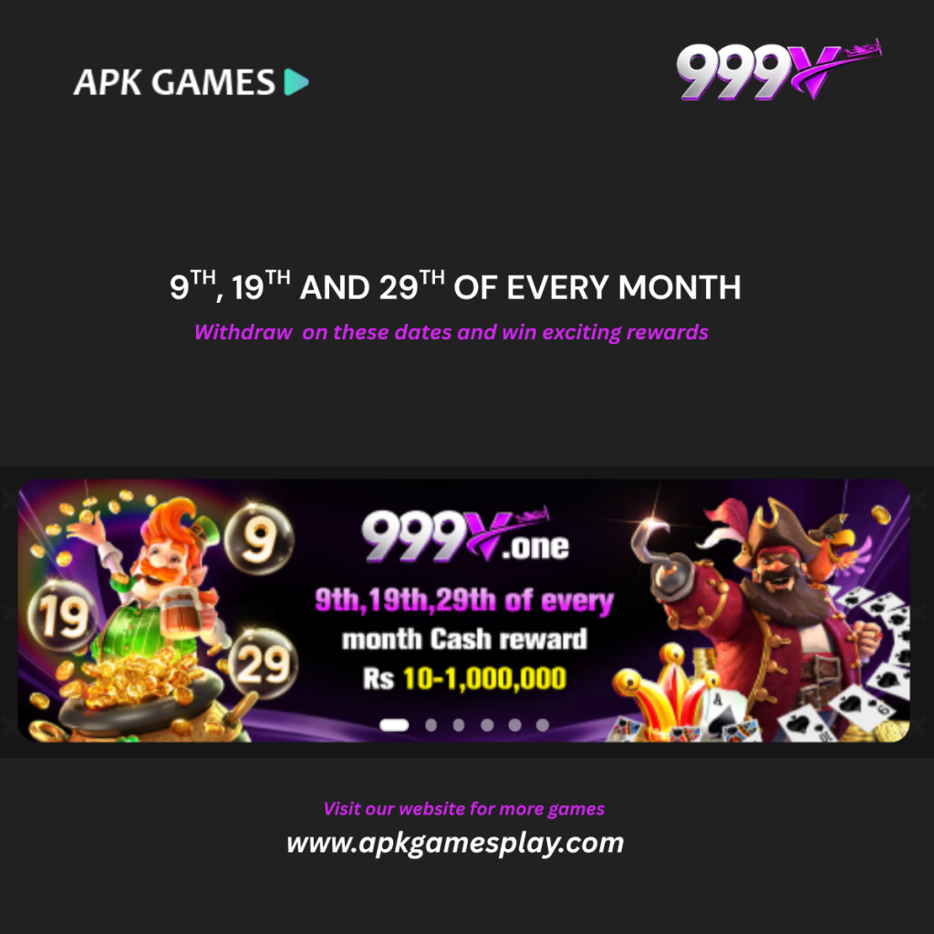 999V Game APK free download ( Earning App ) for Android Users 3 999V Game