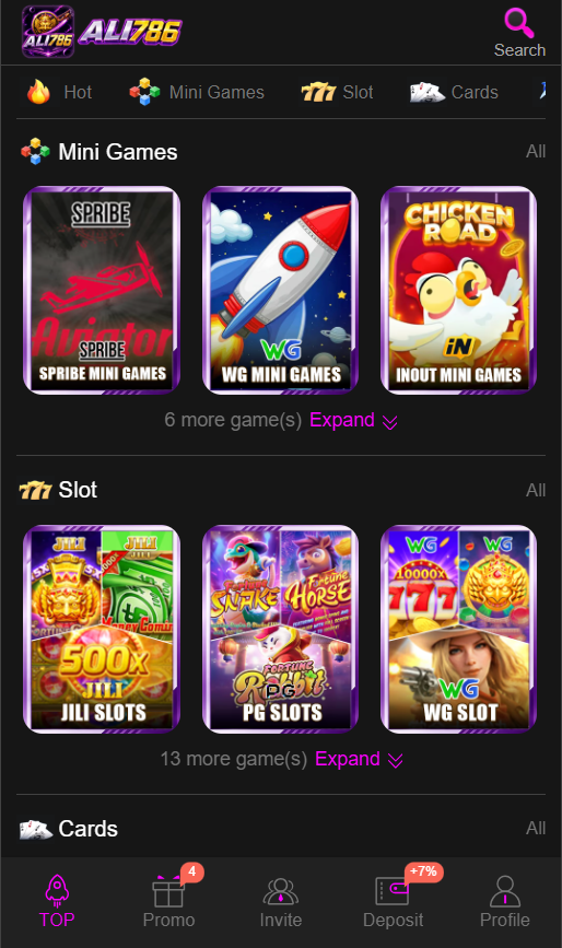 ALI786 APK - Real rewards and exciting games in Pakistan 2 ALI786 APK1